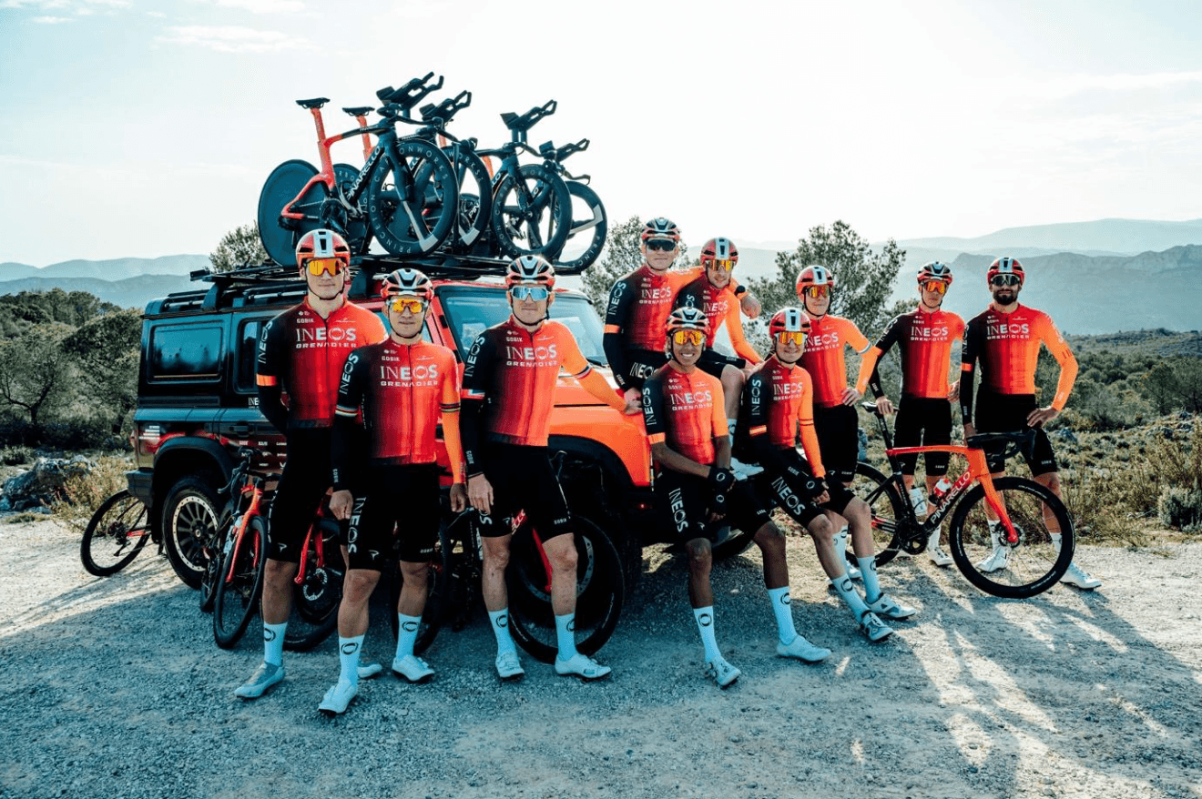 ISOBAR Extends Partnership with INEOS Grenadiers Cycling Team