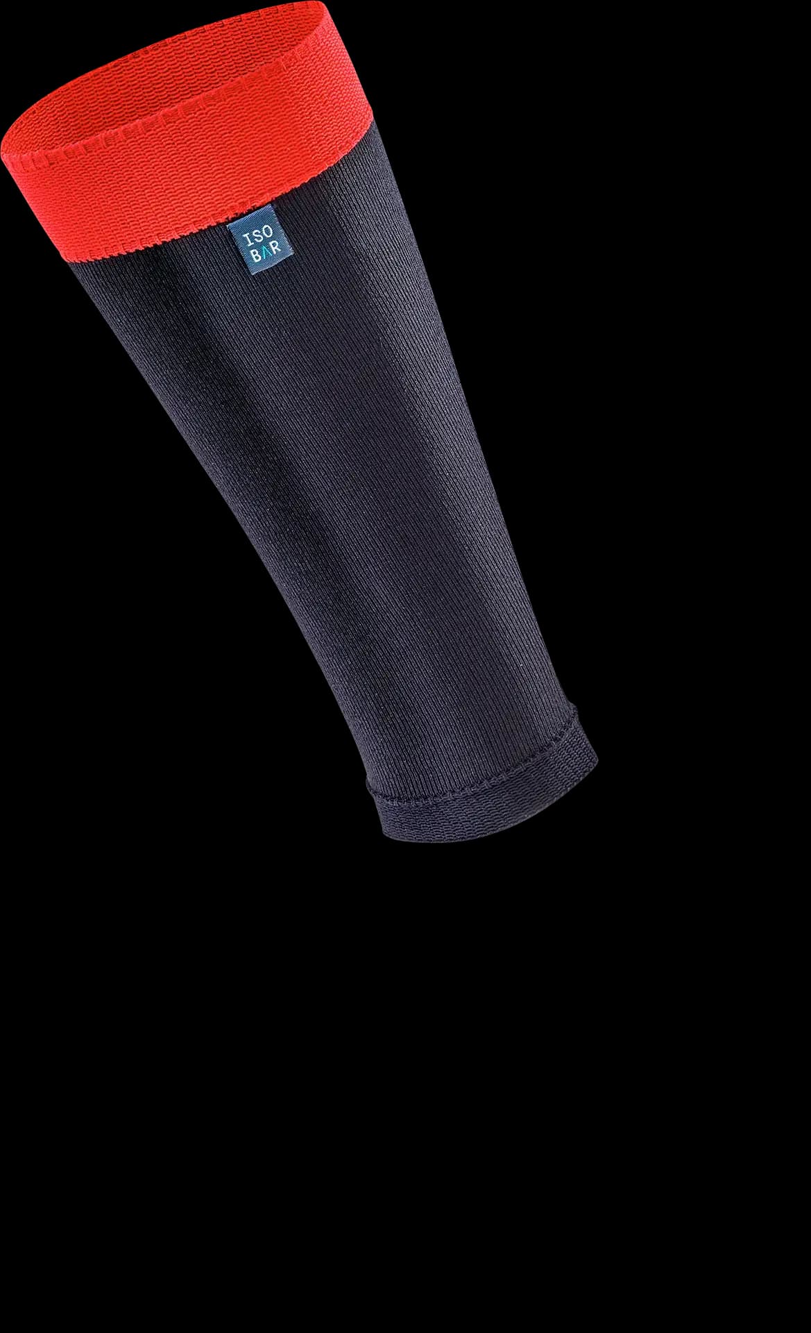 Recovery Calf Sleeves in Black & Red