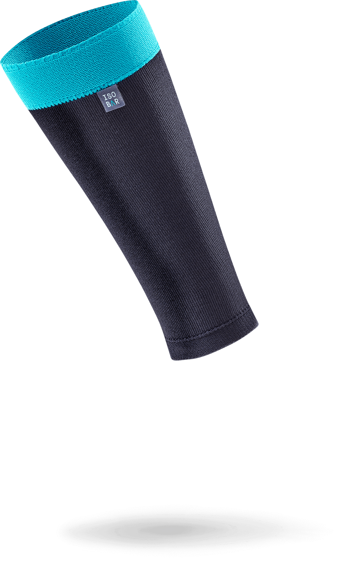 Active Calf Sleeves in Black Teal