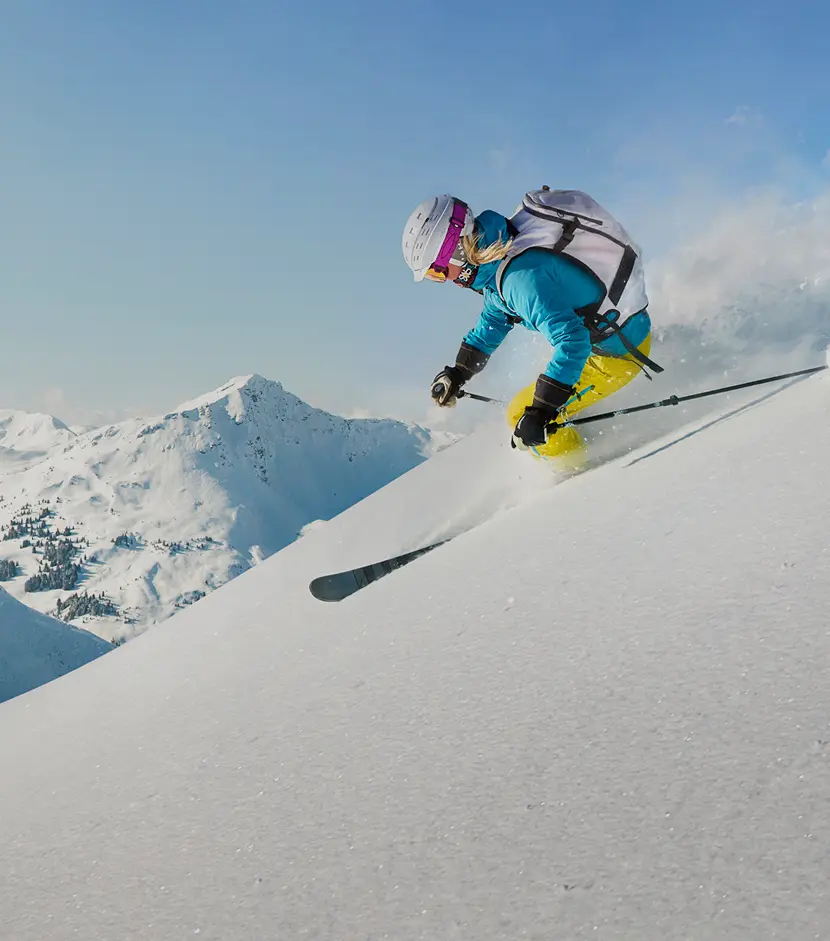 Skiing compression wear